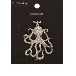 Iron & Glass Octopus Pendant by hildie & jo